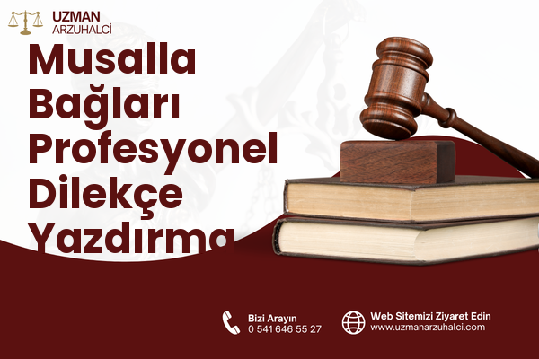 Musalla Bağları Profesyonel Dilekçe Yazdırma - Selçuklu