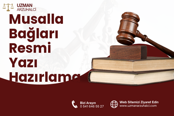 Musalla Bağları Resmi Yazı Hazırlama - Selçuklu