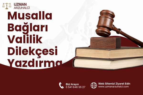 Musalla Bağları Valilik Dilekçesi Yazdırma - Selçuklu