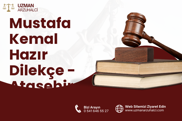 Mustafa Kemal Hazır Dilekçe - Ataşehir