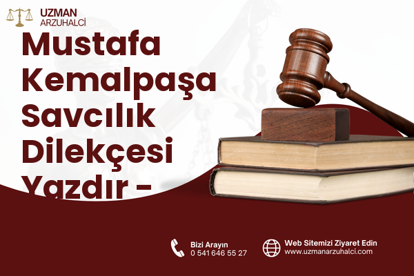 Mustafa Kemalpaşa Savcılık Dilekçesi Yazdır - Savaştepe