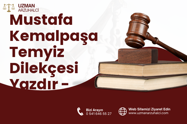 Mustafa Kemalpaşa Temyiz Dilekçesi Yazdır - Savaştepe