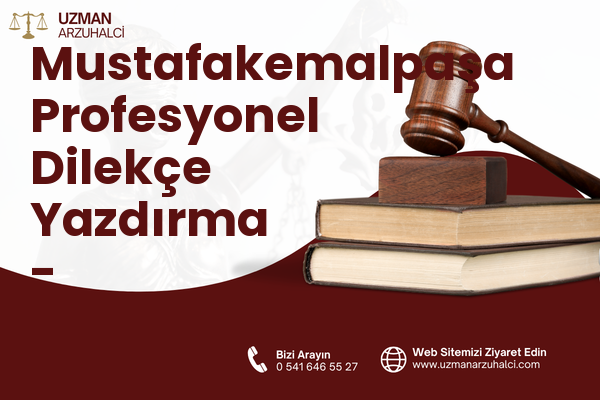 Mustafakemalpaşa Profesyonel Dilekçe Yazdırma - Sarıçam