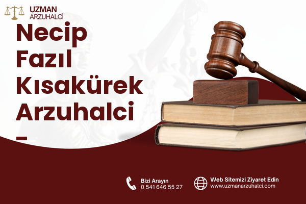 Necip Fazıl Kısakürek Arzuhalci - Esenyurt