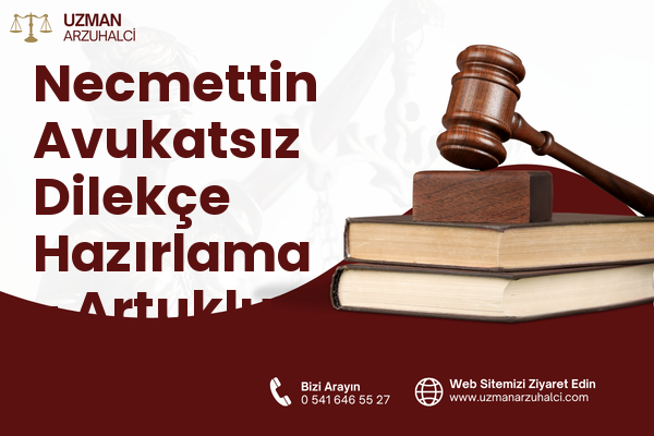 Necmettin Avukatsız Dilekçe Hazırlama - Artuklu