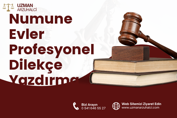 Numune Evler Profesyonel Dilekçe Yazdırma - Dörtyol