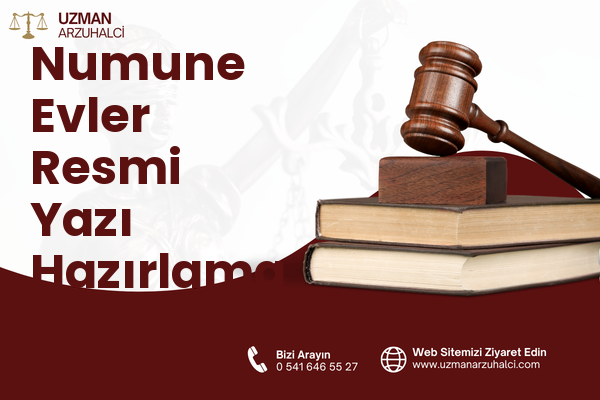 Numune Evler Resmi Yazı Hazırlama - Dörtyol