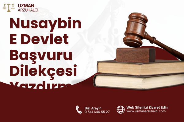 Nusaybin E Devlet Başvuru Dilekçesi Yazdırma