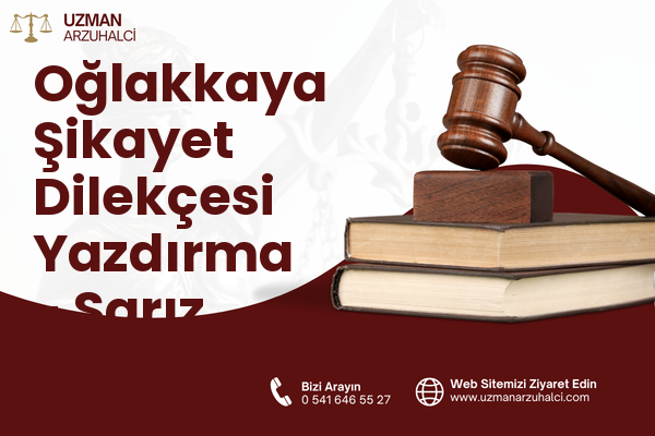 Oğlakkaya Şikayet Dilekçesi Yazdırma - Sarız
