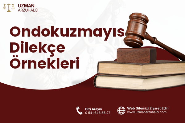 Ondokuzmayıs Dilekçe Örnekleri