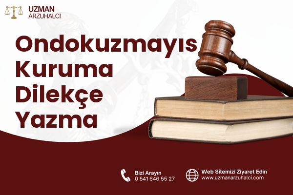 Ondokuzmayıs Kuruma Dilekçe Yazma