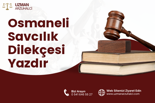 Osmaneli Savcılık Dilekçesi Yazdır