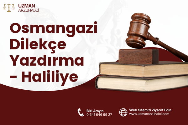 Osmangazi Dilekçe Yazdırma - Haliliye