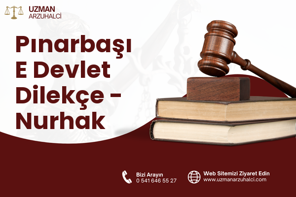 Pınarbaşı E Devlet Dilekçe - Nurhak