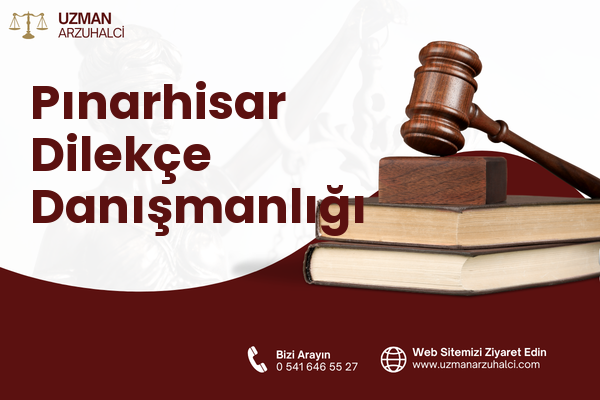 Pınarhisar Dilekçe Danışmanlığı