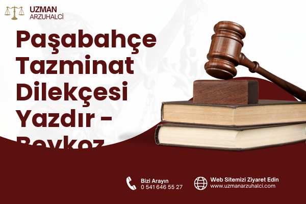 Paşabahçe Tazminat Dilekçesi Yazdır - Beykoz