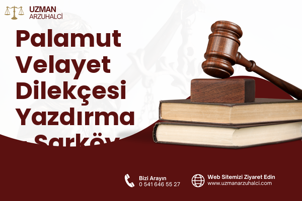 Palamut Velayet Dilekçesi Yazdırma - Şarköy