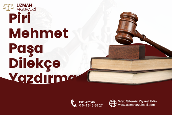 Piri Mehmet Paşa Dilekçe Yazdırma - Merkez