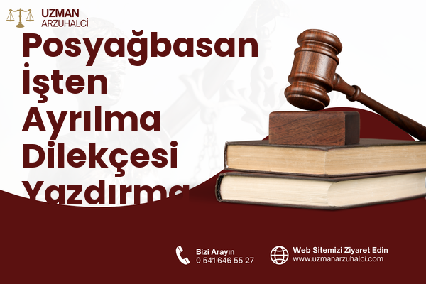 Posyağbasan İşten Ayrılma Dilekçesi Yazdırma - Aladağ