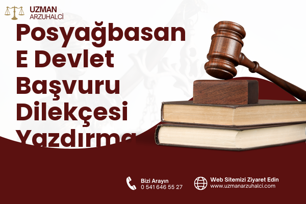 Posyağbasan E Devlet Başvuru Dilekçesi Yazdırma - Aladağ