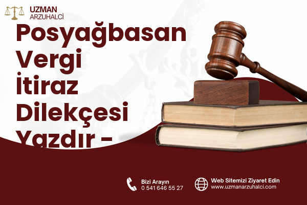 Posyağbasan Vergi İtiraz Dilekçesi Yazdır - Aladağ