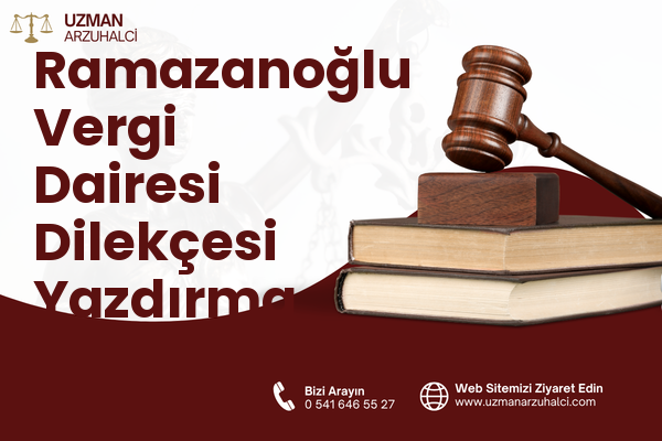 Ramazanoğlu Vergi Dairesi Dilekçesi Yazdırma - Pendik