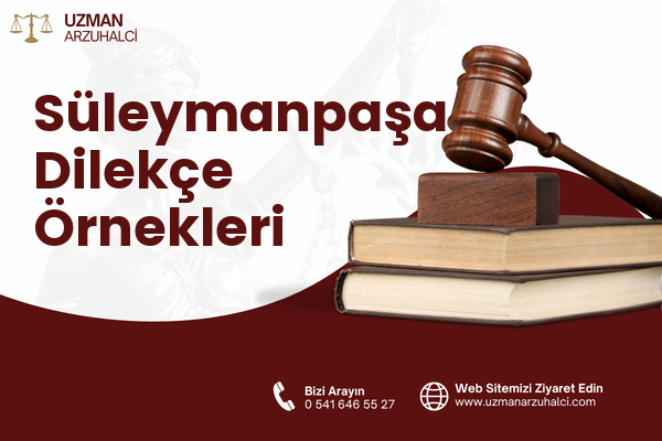 Süleymanpaşa Dilekçe Örnekleri