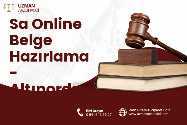 Sa Online Belge Hazırlama - Altınordu