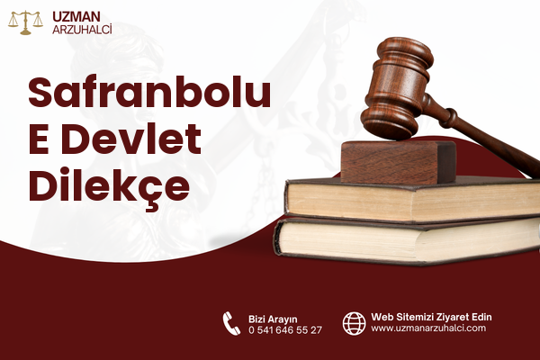 Safranbolu E Devlet Dilekçe