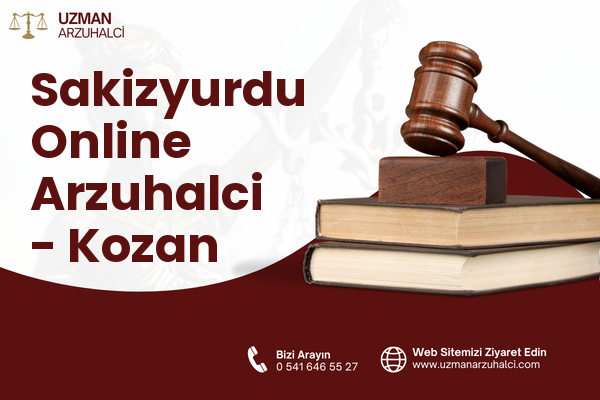 Sakizyurdu Online Arzuhalci - Kozan