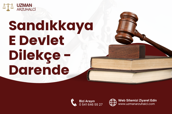 Sandıkkaya E Devlet Dilekçe - Darende