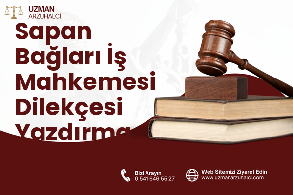 Sapan Bağları İş Mahkemesi Dilekçesi Yazdırma - Pendik