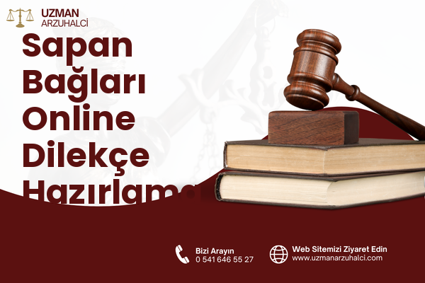 Sapan Bağları Online Dilekçe Hazırlama - Pendik