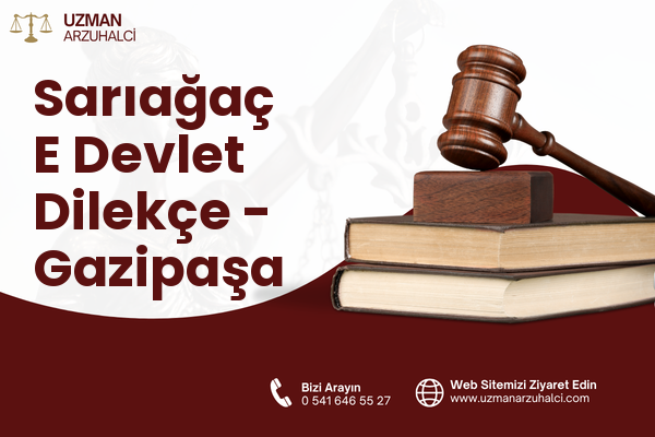 Sarıağaç E Devlet Dilekçe - Gazipaşa