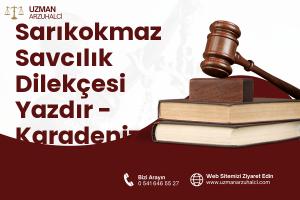 Sarıkokmaz Savcılık Dilekçesi Yazdır - Karadeniz Ereğli