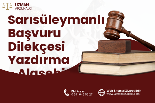 Sarısüleymanlı Başvuru Dilekçesi Yazdırma - Alaşehir