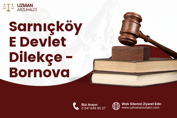 Sarnıçköy E Devlet Dilekçe - Bornova