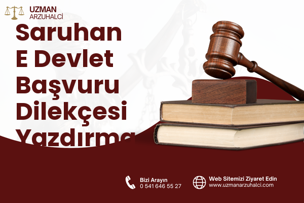 Saruhan E Devlet Başvuru Dilekçesi Yazdırma - Merkez