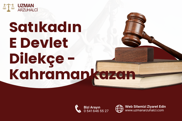 Satıkadın E Devlet Dilekçe - Kahramankazan