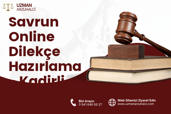 Savrun Online Dilekçe Hazırlama - Kadirli