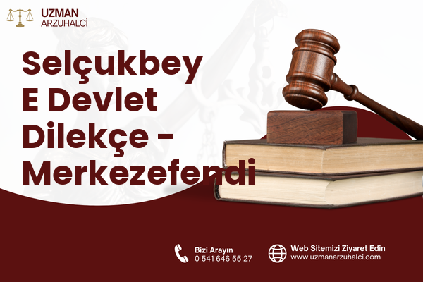 Selçukbey E Devlet Dilekçe - Merkezefendi