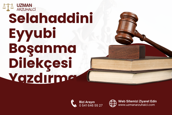 Selahaddini Eyyubi Boşanma Dilekçesi Yazdırma - Tatvan