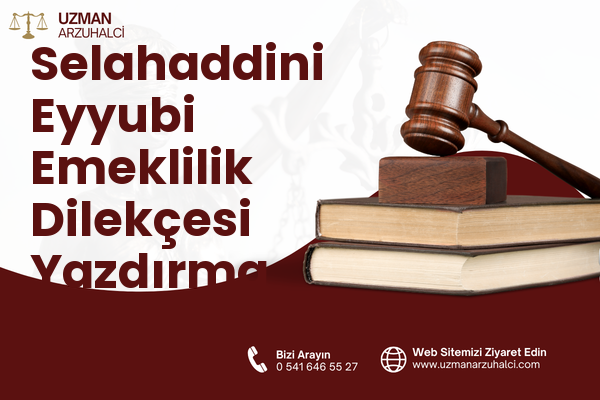Selahaddini Eyyubi Emeklilik Dilekçesi Yazdırma - Tatvan