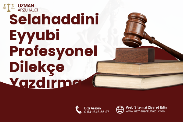 Selahaddini Eyyubi Profesyonel Dilekçe Yazdırma - Tatvan