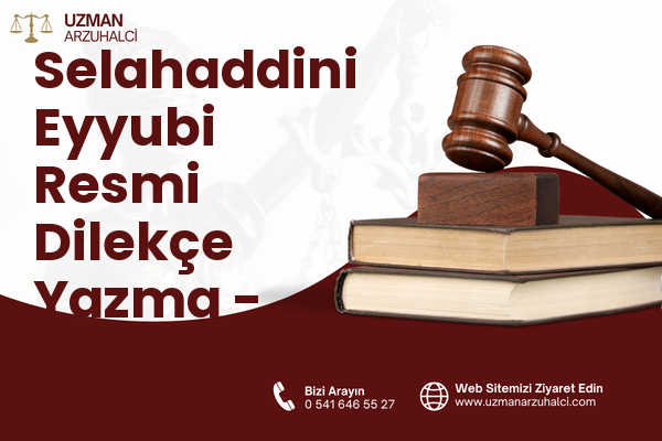 Selahaddini Eyyubi Resmi Dilekçe Yazma - Tatvan