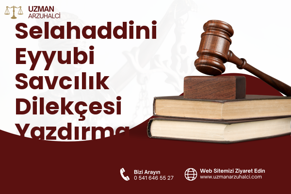 Selahaddini Eyyubi Savcılık Dilekçesi Yazdırma - Tatvan