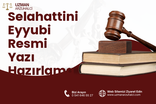 Selahattini Eyyubi Resmi Yazı Hazırlama - Patnos