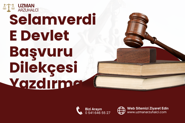 Selamverdi E Devlet Başvuru Dilekçesi Yazdırma - Hanak