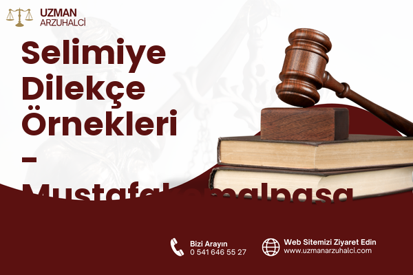 Selimiye Dilekçe Örnekleri - Mustafakemalpaşa