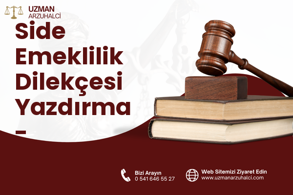 Side Emeklilik Dilekçesi Yazdırma - Manavgat